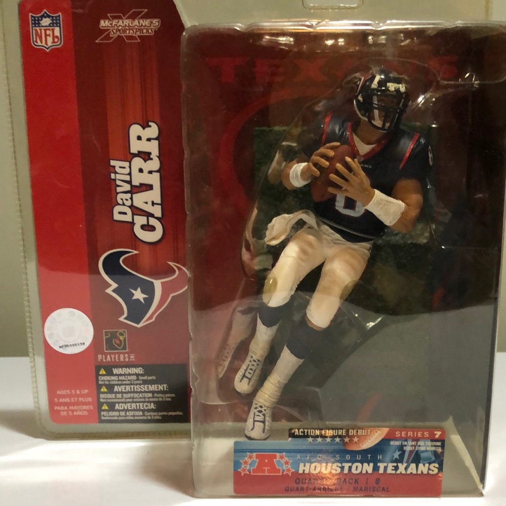 David Carr Houston Texans NFL McFarlane Toy